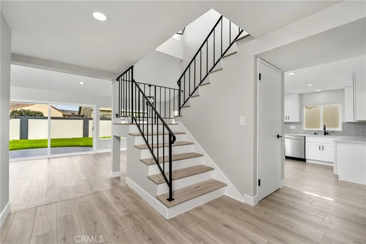You are greeted by an open floorplan.