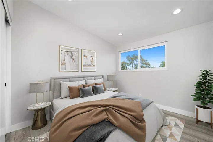 1 of 4 upstairs bedrooms virtually staged.