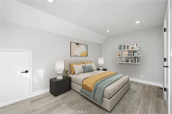 1 of 4 upstairs bedrooms virtually staged.