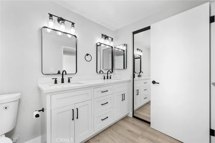Utilize another closet in the bathroom!
