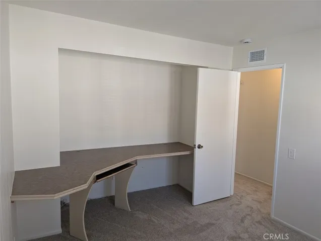 Bedroom 3 with Desk replacing Closet