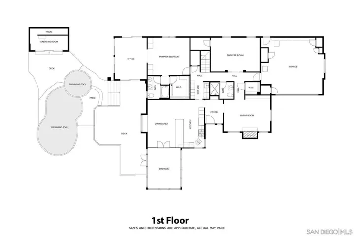 1st Floor Plan