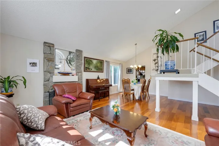 View from Livingroom to Dining Room