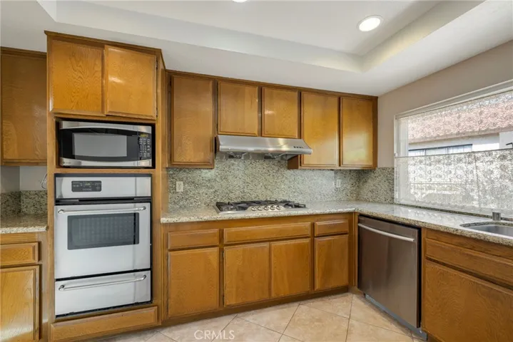 Built-in Stainless-Steel Oven and Range