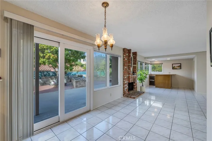 Breakfast Nook, Family Room and Bar