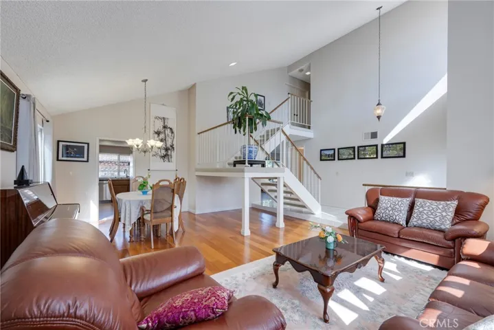 View from Living Room toward stairs