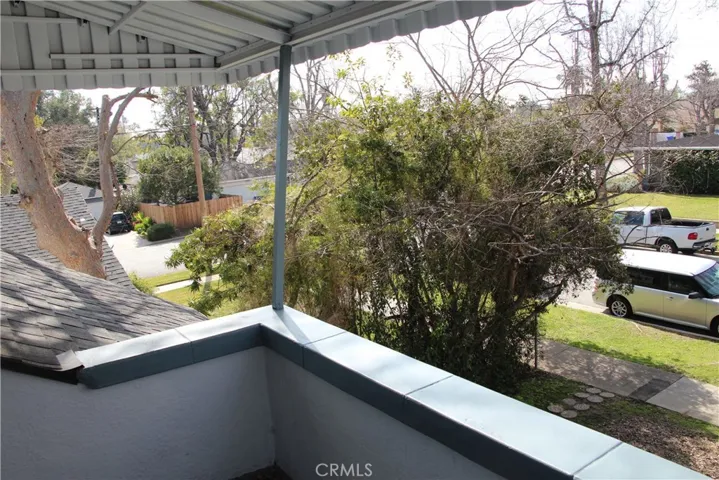 Balcony off the living room,