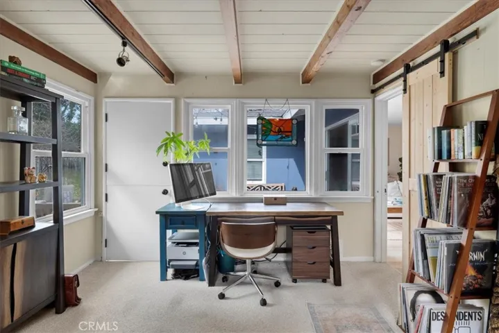 Bed 4/Fam Room: Has door to backyard.