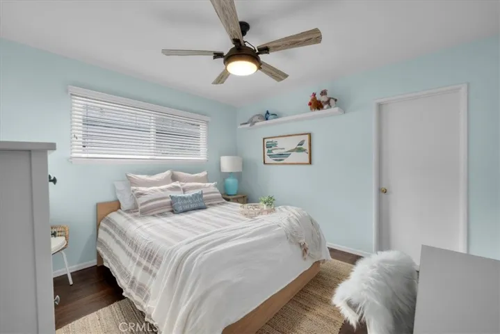 Second bedroom and closet door