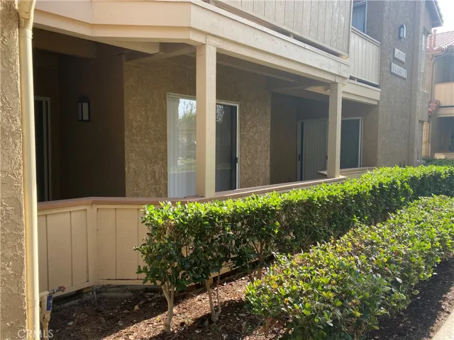 Patio to the condo