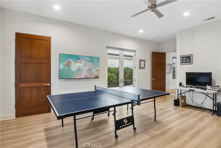 Game Room with Courtyard Entrance