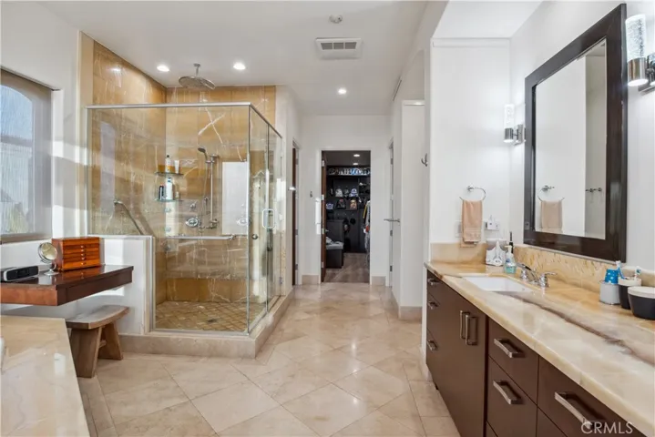 Fantasy Shower in Master Suite