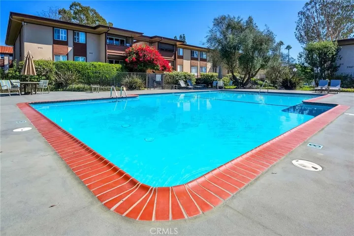 large sparkling pool