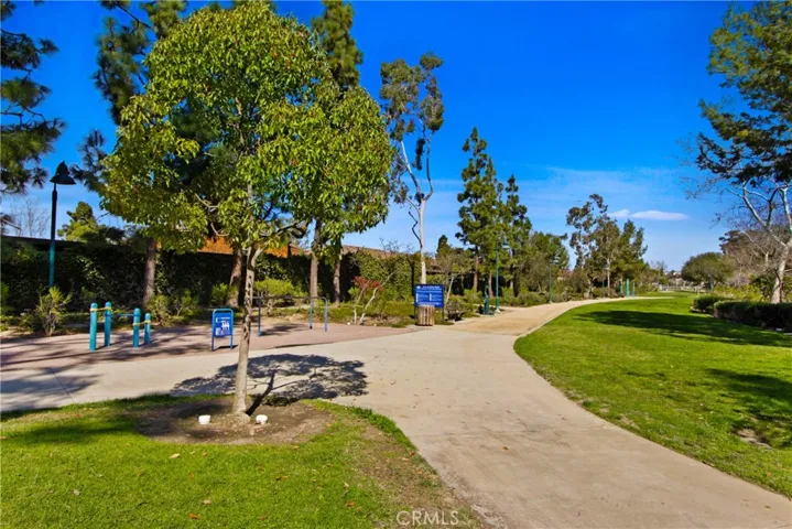 Walking/Exercise Park next door