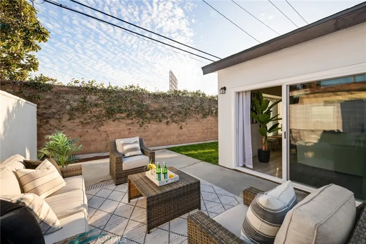 Backyard Patio Area outside family room