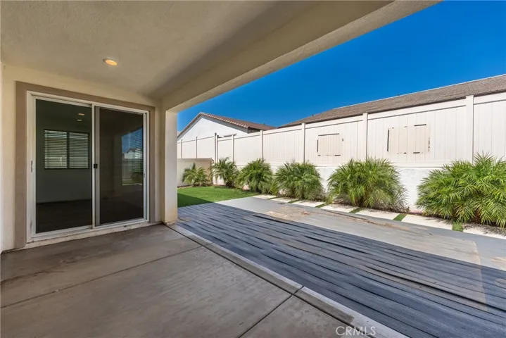 Built in Patio Cover