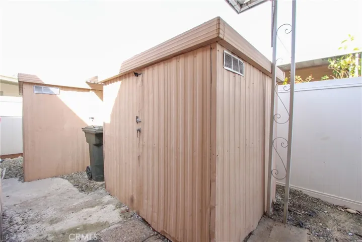 Storage Shed.