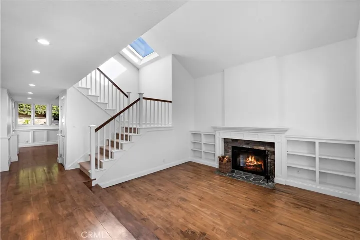 One of 4 fireplaces on the property.