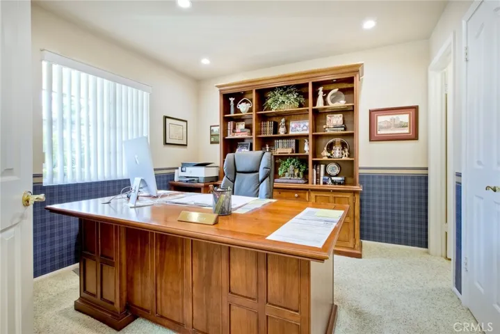 4th bedroom on main floor with door to guest bath