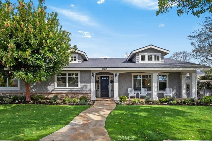 1900 Holiday Road has a charming entry and an engaging front porch.