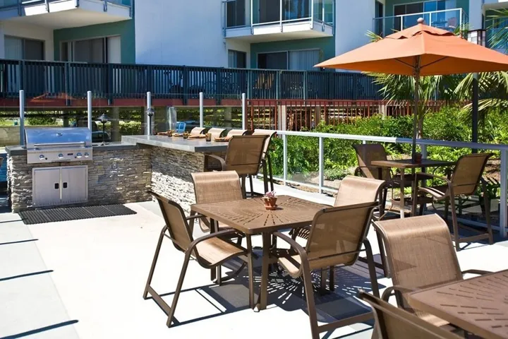 OCEAN CLUB POOL AREA AND BBQ'S