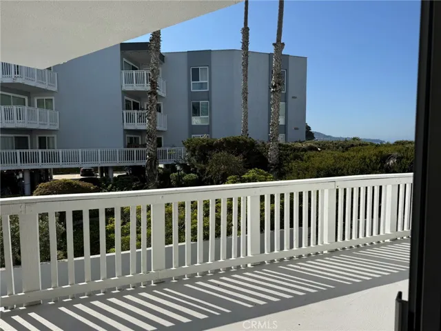 Spacious balcony