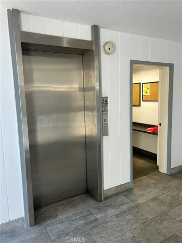 Elevator and laundry room on 1st level