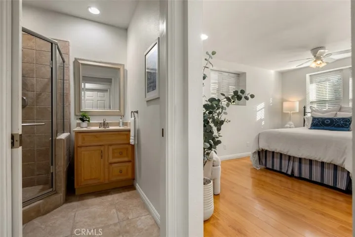 Downstairs Guest Bedroom and Bathroom