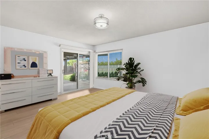 virtually staged master bedroom as example