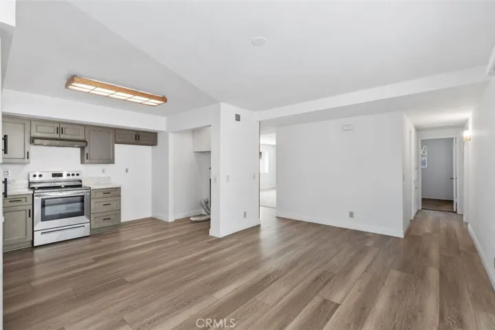Dining room and kitchen
