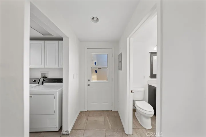 guest house bathroom and laundry