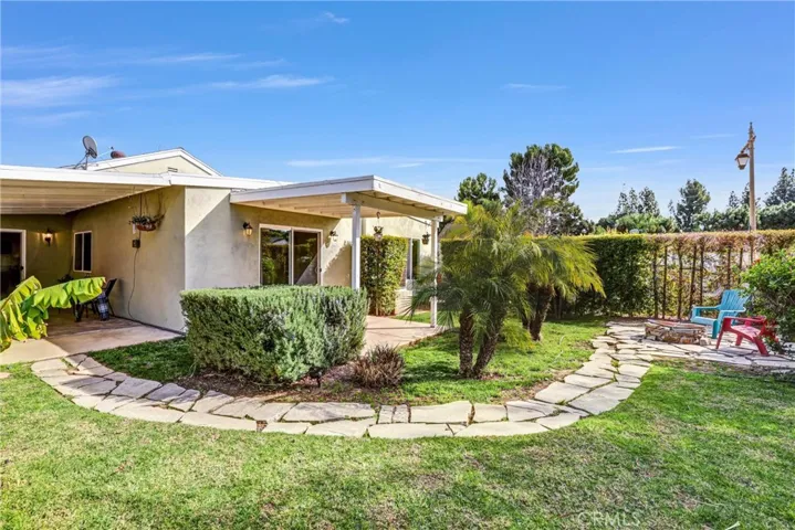 Backyard 1201 N Mosswood Anaheim Hills Ca 92807