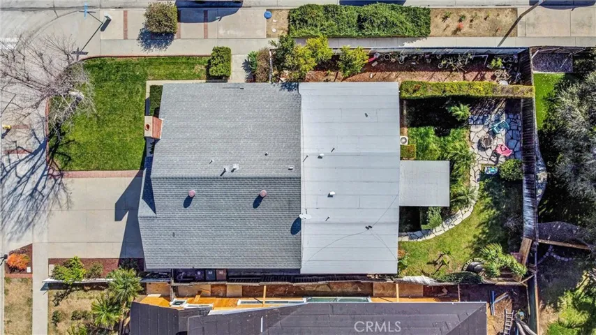 Overhead view - 1201 N Mosswood Anaheim Hills Ca 92807