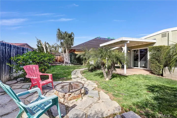 Backyard 1201 N Mosswood Anaheim Hills Ca 92807