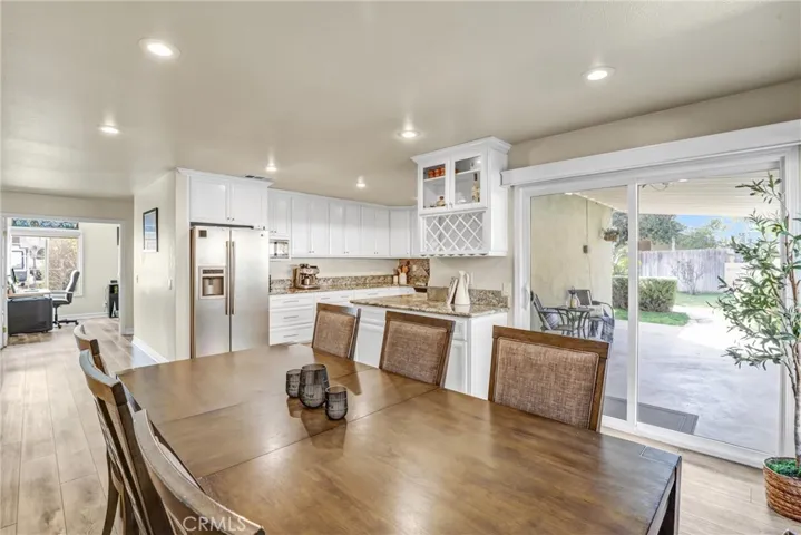 Dining Room - Kitchen 1201 N Mosswood Anaheim Hills Ca 92807