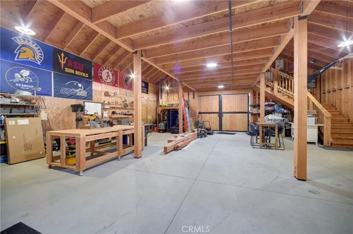 Inside Barn