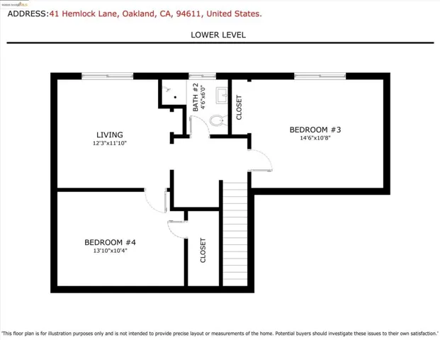 41 Hemlock Ln, Oakland, California 94611