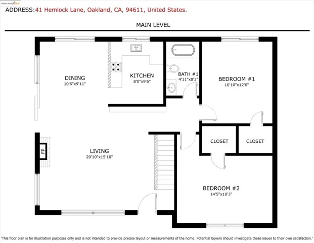 41 Hemlock Ln, Oakland, California 94611