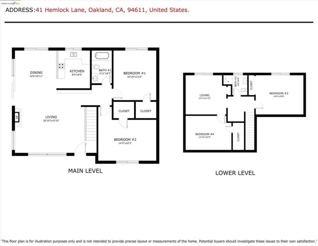 41 Hemlock Ln, Oakland, California 94611