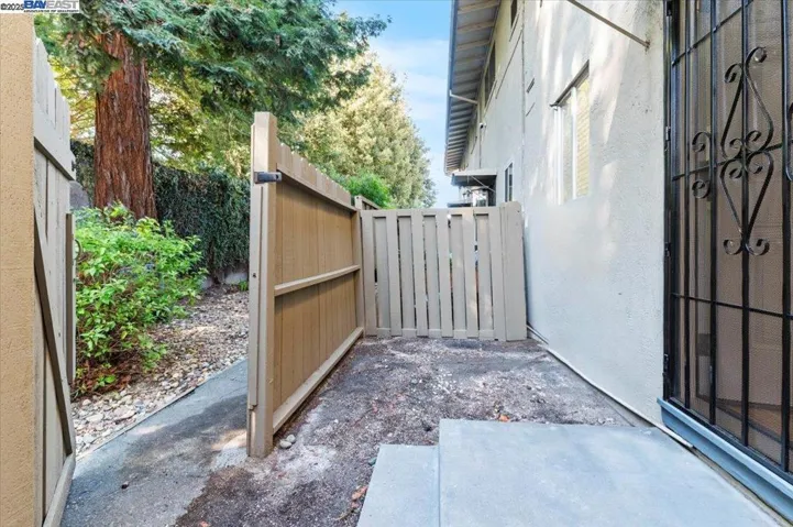 Fenced Backyard Area of the house.
