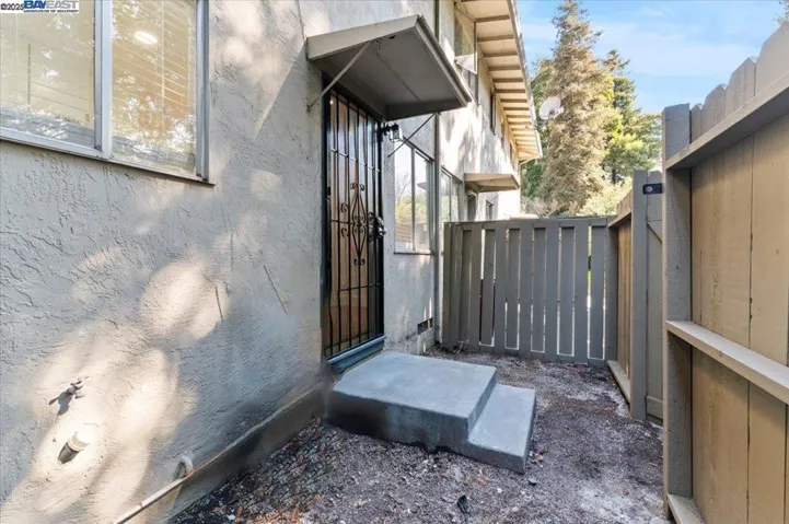 Fenced Backyard Area of the house.