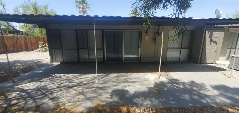 Backyard and side yard view