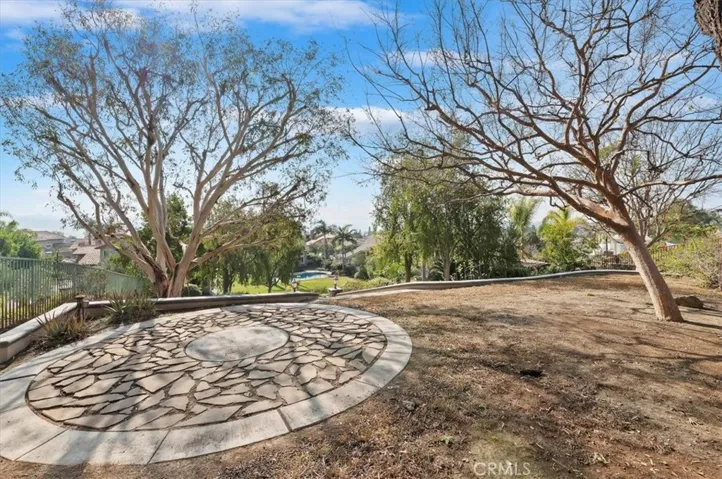 This is a section at the top of your property with room for a table for dining and taking in the views.