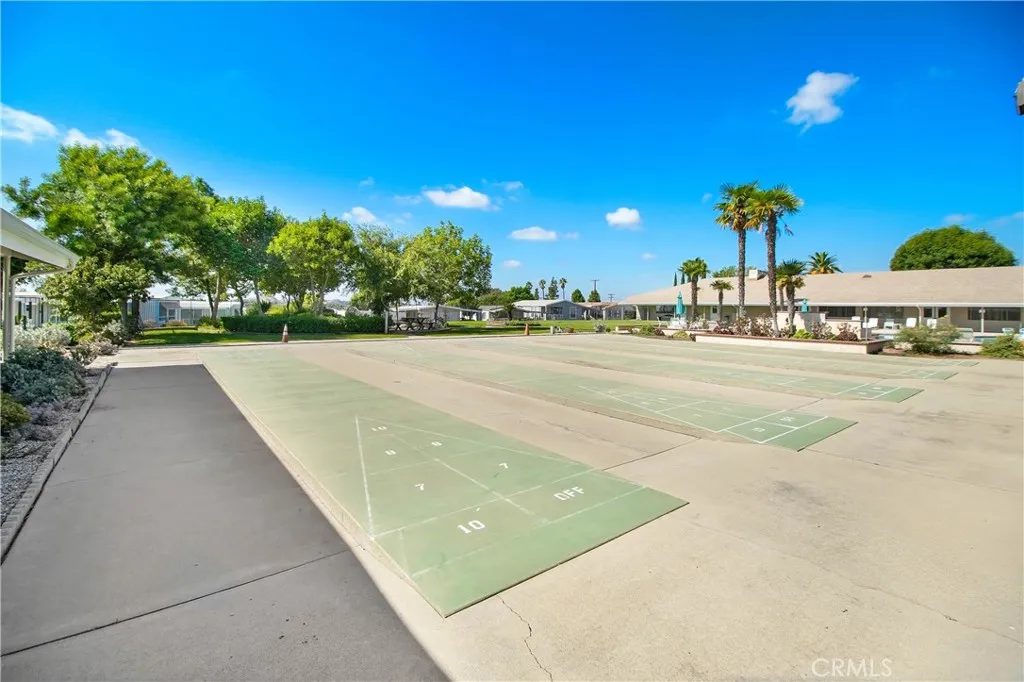 Shuffle Board at Clubhouse