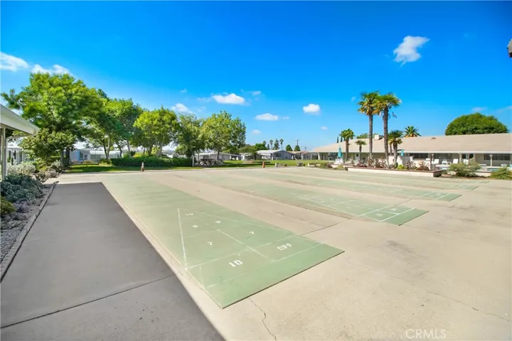 Shuffle Board at Clubhouse
