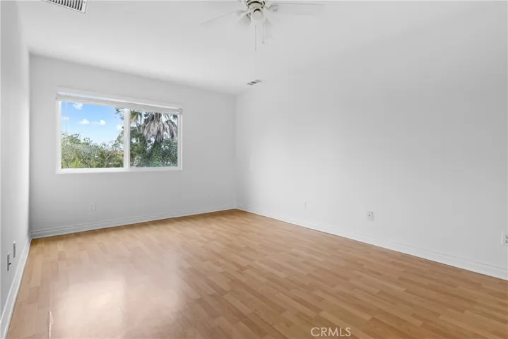 Bedroom 3 overlooking backyard