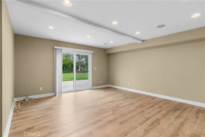 Family room to backyard