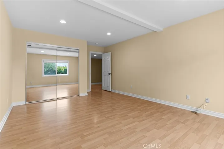 Downstairs main floor bedroom closet