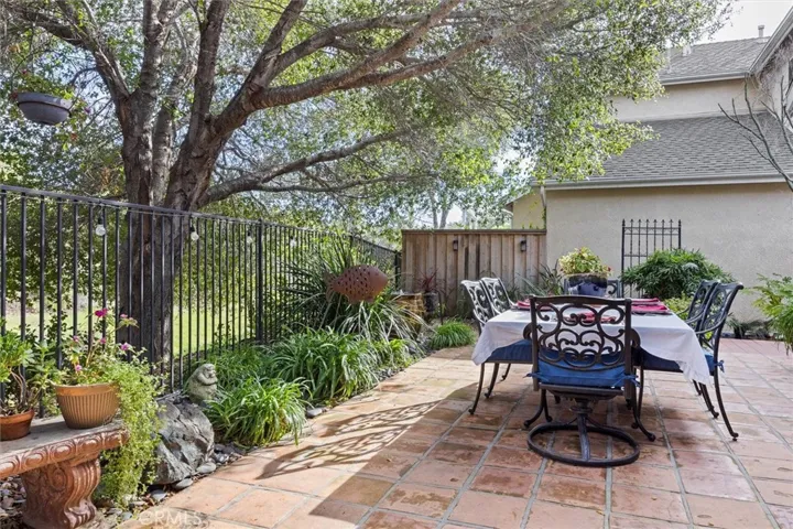 Enjoy dining al fresco almost all year round.