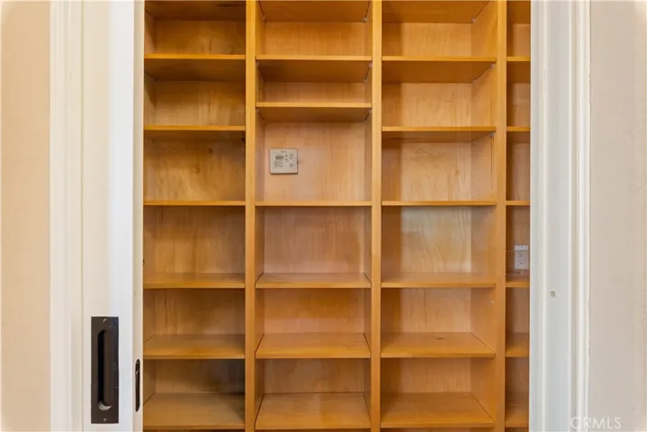 Walk-in pantry off the kitchen